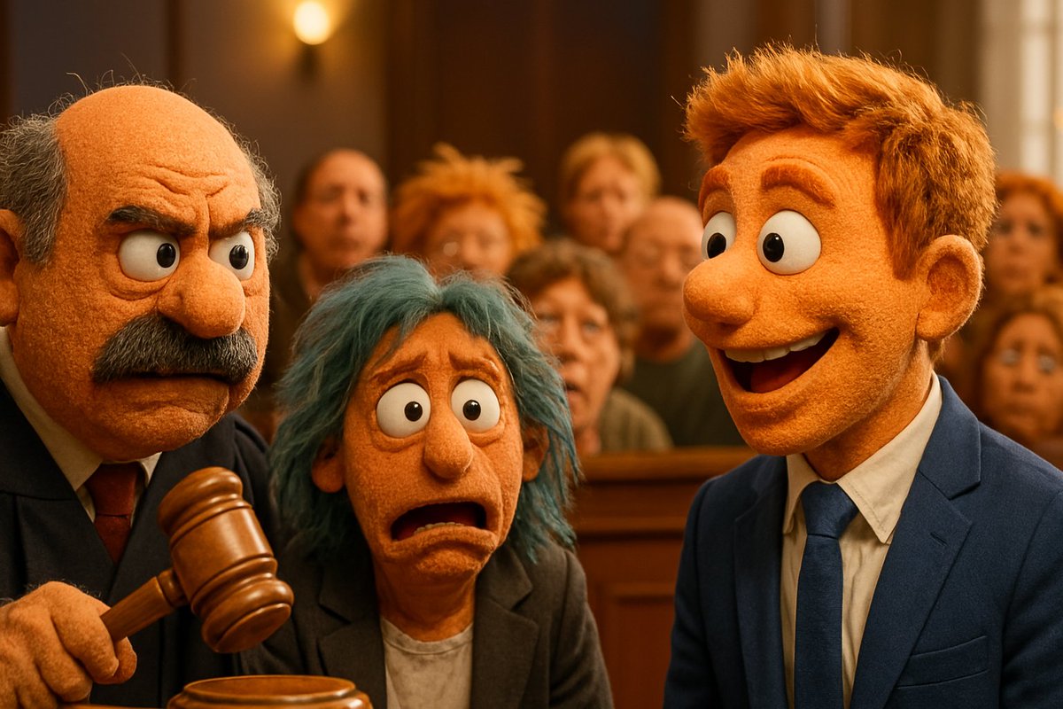 adeerus's tweet photo. Every day, Rowan unknowingly relives his trial in Courtroom 7. The jury, judge, and lawyers all remember—but none dare tell him, fearing they’ll never escape. #TimeLoopTrial #court #time #loopy #iron #gavel #enjoying #enjoy #comedy #timetravel #scifi https://t.co/SbuVT0bAw5