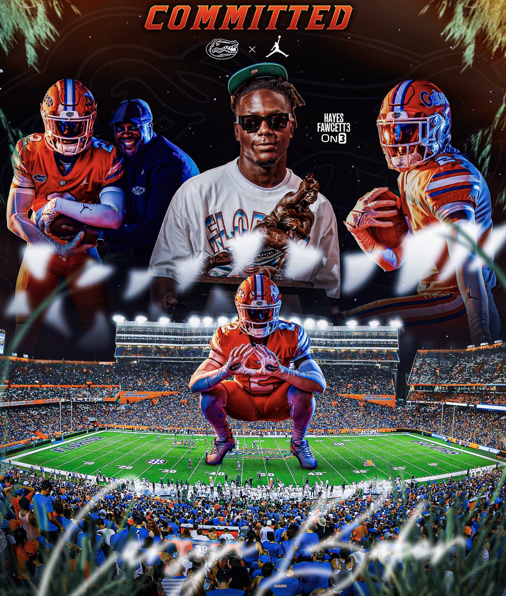 BREAKING: Four-Star RB Carsyn Baker has Committed to Florida, he tells me for @on3recruits

The 6’2 200 RB from Fairburn, GA chose the Gators over Florida State, South Carolina, &amp; Ohio State

“Gator Nation I’m home🐊🐊🐊”

on3.com/db/carsyn-bake…