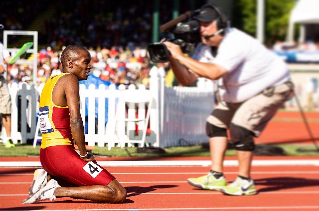 Time flies, it's been 10 years since I won #NCAATF 800M. Good luck to everyone competing at the great Hayward Field!
