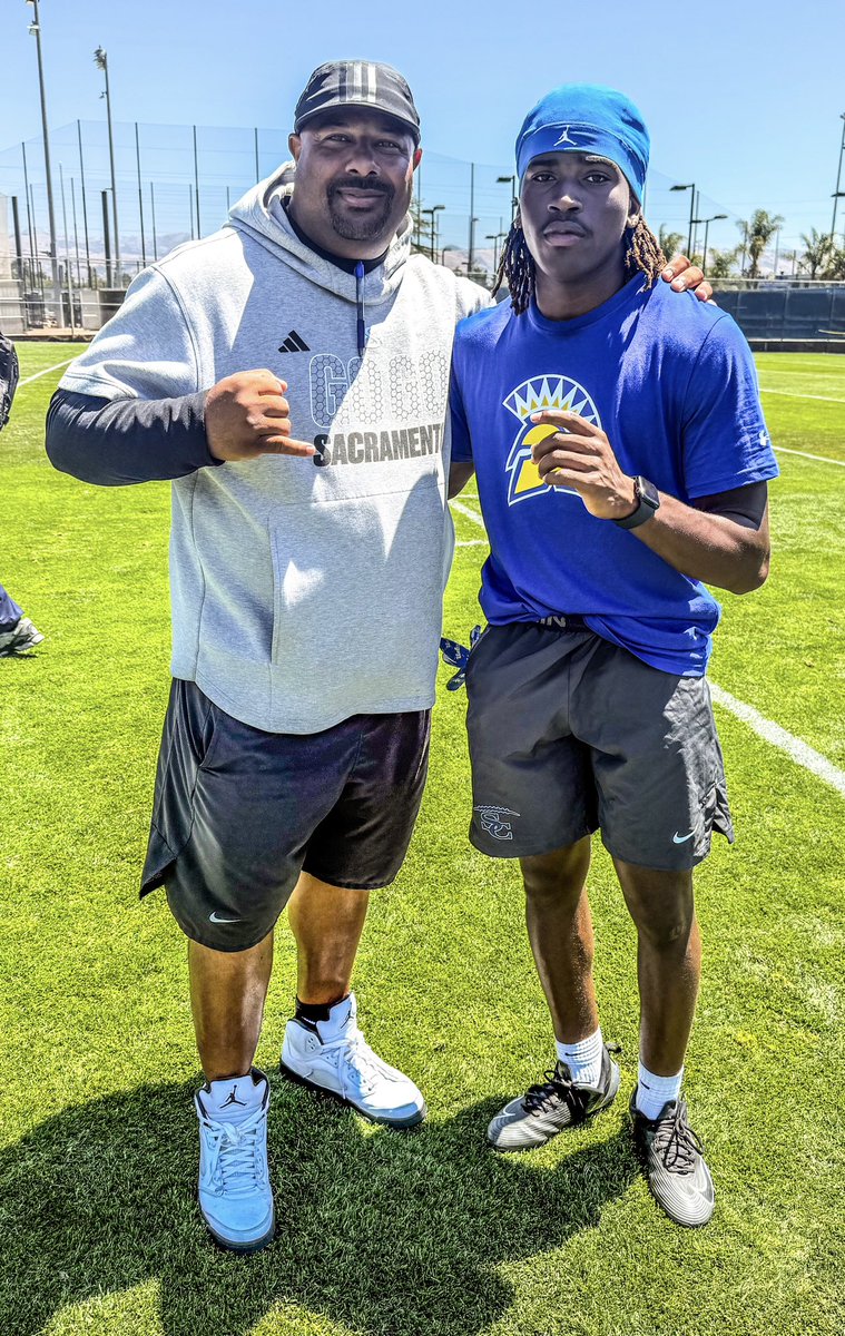 KINGSTON HUNTER (@kingstonhunter_) on Twitter photo Another amazing camp for the books. Thanks for the opportunity to showcase my skills. <a href="/SanJoseStateFB/">San José State Football</a>
<a href="/CoachO_SJSU/">Derrick Odum</a> <a href="/CoachMaday/">Coach Maday</a> <a href="/CoachKenion/">Nathan Kenion</a> <a href="/CoachGregBurns/">Greg Burns</a> <a href="/SierraCanyonFB/">Sierra Canyon FBall</a> Another amazing camp for the books. Thanks for the opportunity to showcase my skills. <a href="/SanJoseStateFB/">San José State Football</a>
<a href="/CoachO_SJSU/">Derrick Odum</a> <a href="/CoachMaday/">Coach Maday</a> <a href="/CoachKenion/">Nathan Kenion</a> <a href="/CoachGregBurns/">Greg Burns</a> <a href="/SierraCanyonFB/">Sierra Canyon FBall</a>
