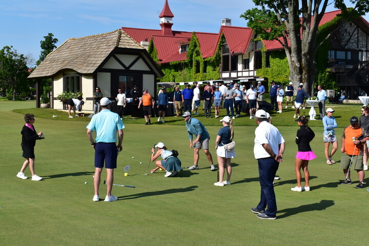 Recap from yesterday's award cocktail party and putting competition following the two-day Pro-Am event, and congrats to our winners!

Wednesday Winners: Derek Hall, Ben Johnson, Kyra Vandervoort, and EPSON Tour player-Erika Smith

Thursday Winners: Evan Shumway, Hunter Pulaski,