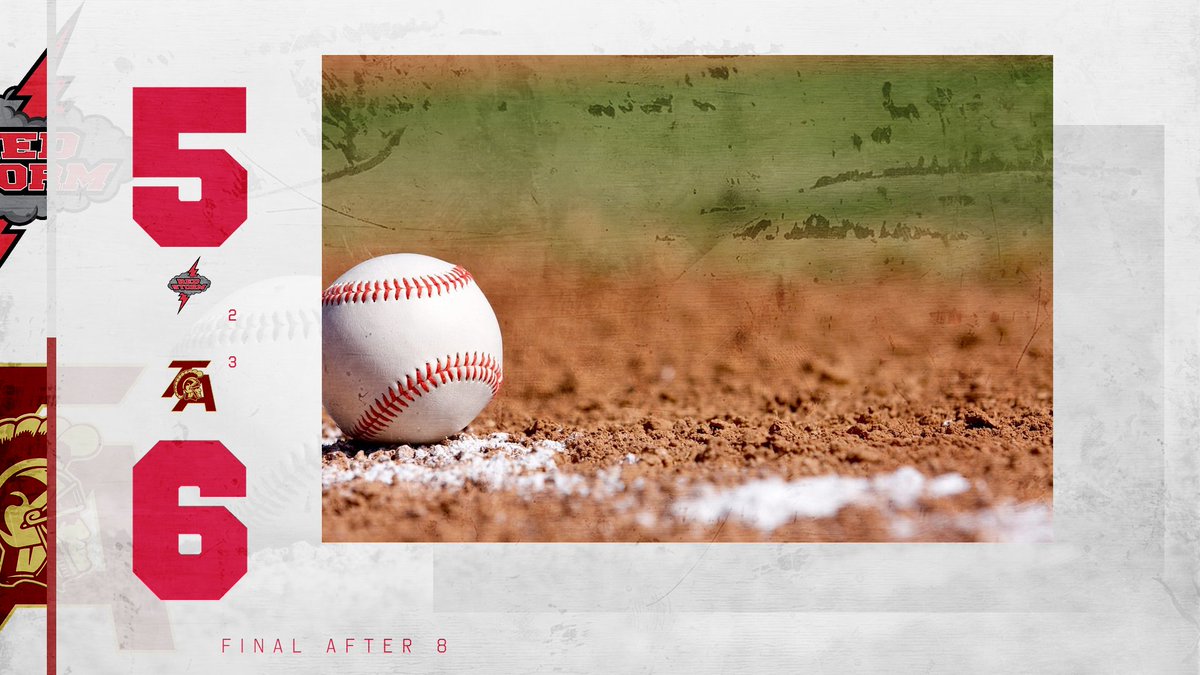⚾️ FINAL IN 8! 

Scarborough Baseball falls in a tight battle against TA , 5-6. 

#GoStorm #ScarboroughBaseball