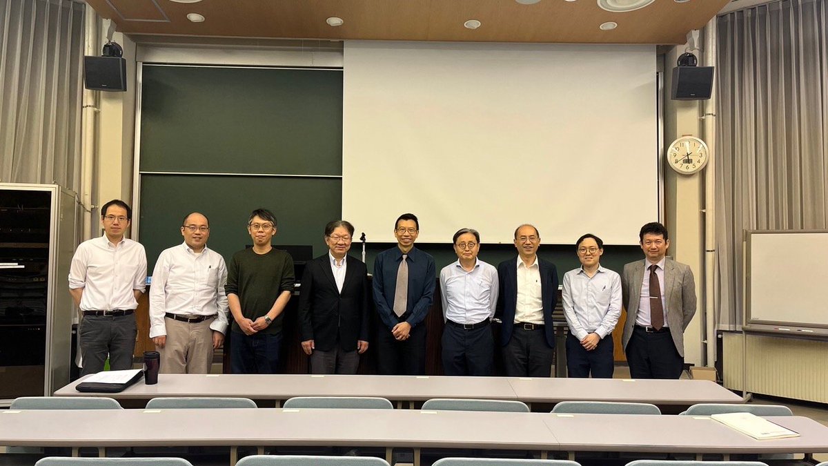 Tohoku University (June 11)
Prof. Ngai visited Tohoku University’s Department of Chemistry. Many thanks to Prof. Hidetoshi Tokuyama for hosting and to Profs. Terada, Yoshikai, Doi, Hayashi, Sasano, Ueda, Shigeno, and Sakata for the thoughtful discussions and warm hospitality.