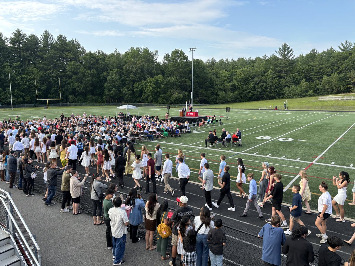Tonight on Pierce Field the 8th grade moving on ceremony was held. Congratulations to all of our 8th graders! 🐅🐾 

In case you missed the ceremony click here to view the full presentation: youtube.com/watch?v=nKGBXn… #tpsprepares #movingon #highschoolherewecome
