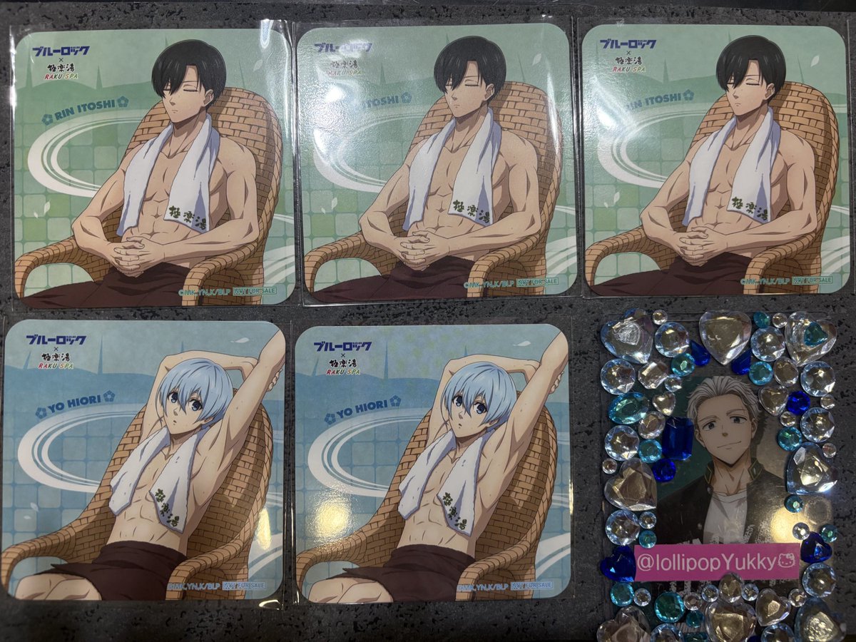 【交換】
ブルーロック/ブルロ/極楽湯
コースター/ラクスパ

《譲》糸師凛ｸﾝ氷織羊ｸﾝ(写真のモノ)

《求》 御影玲王  等身＆SD&gt;&gt;&gt;&gt;&gt;糸師凛SD

検索からでもお気軽にお声掛けください
宜しくお願いします(♡ᴗ͈ˬᴗ͈)