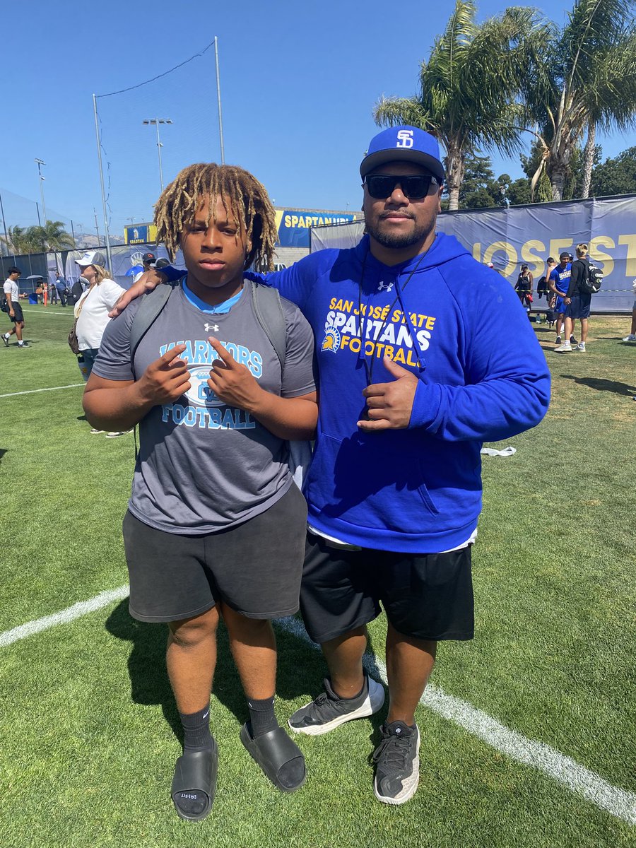 Ikenna Eke (@ikennaeke7) on Twitter photo Had a great experience tofay at San Jose state, came out showcased my talents and worked against good competition. Looking forward to competing again next year!
<a href="/JohnEstes55/">John Estes</a> <a href="/CoachLapuaho/">Coach Al</a> <a href="/TheBecaPerez/">Beca Perez</a> <a href="/Coach_Cunny/">Coach Cunningham</a> <a href="/ZArtSJSU/">Zach Artman</a> <a href="/bfordfragger/">Brandon Ford-Fragger</a> <a href="/OBM_CoachT1A408/">Nate Tia, M.S.</a> Had a great experience tofay at San Jose state, came out showcased my talents and worked against good competition. Looking forward to competing again next year!
<a href="/JohnEstes55/">John Estes</a> <a href="/CoachLapuaho/">Coach Al</a> <a href="/TheBecaPerez/">Beca Perez</a> <a href="/Coach_Cunny/">Coach Cunningham</a> <a href="/ZArtSJSU/">Zach Artman</a> <a href="/bfordfragger/">Brandon Ford-Fragger</a> <a href="/OBM_CoachT1A408/">Nate Tia, M.S.</a>