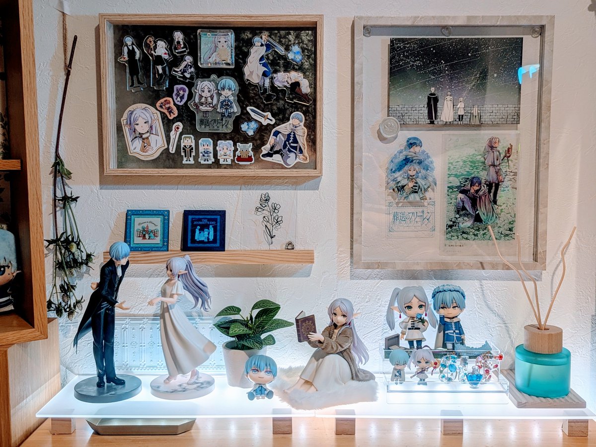 ここ最近別ジャンル絵を描いたりもしてるんですが 新しく作成した推しカプ祭壇でも見てやって下さい✨