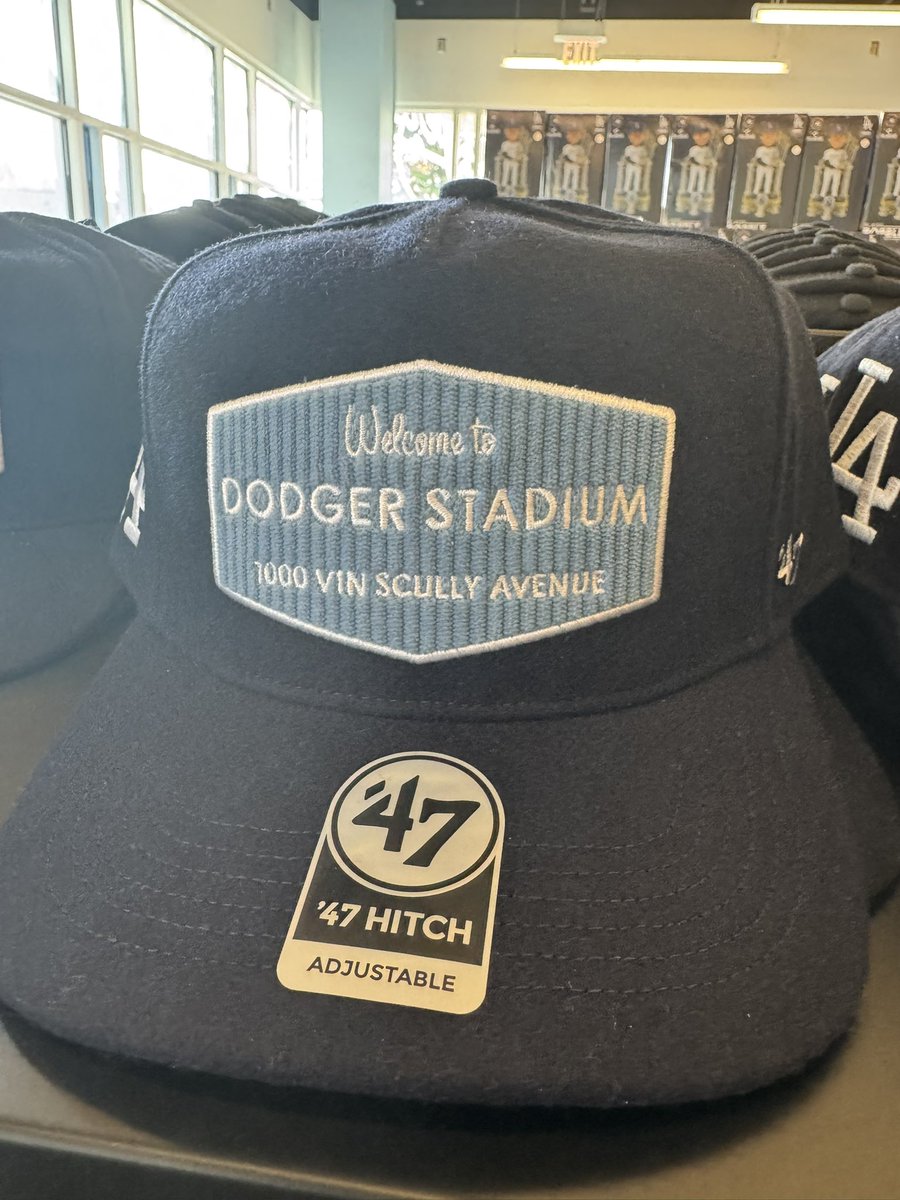 Welcome to Dodger Stadium hats are now available at Dodger Stadium