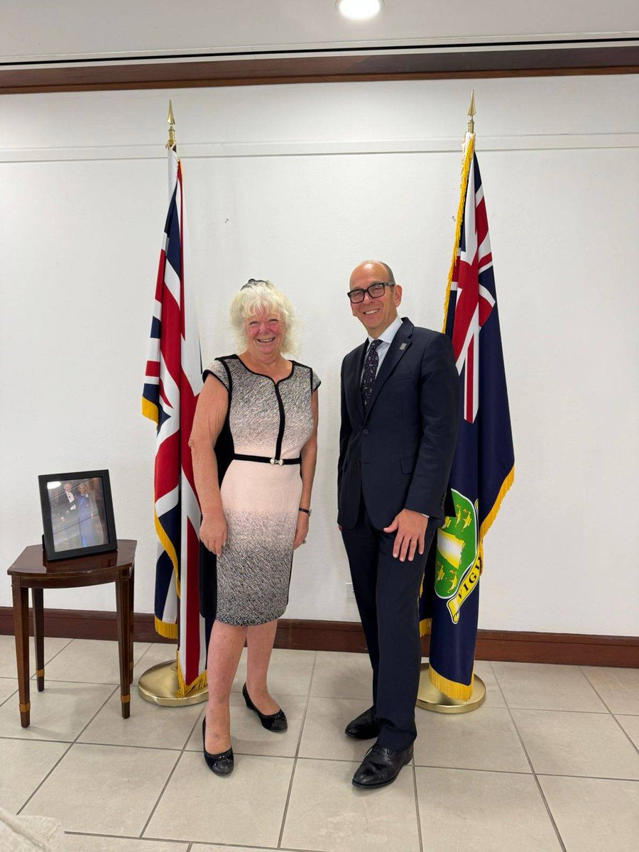 🌟 Congratulations to Mrs Julie Cooper BEM. who has received a British Empire Medal in this year's King's Birthday Honours for her extraordinary fundraising efforts for charitable causes in the Virgin Islands. 🇻🇬🇬🇧