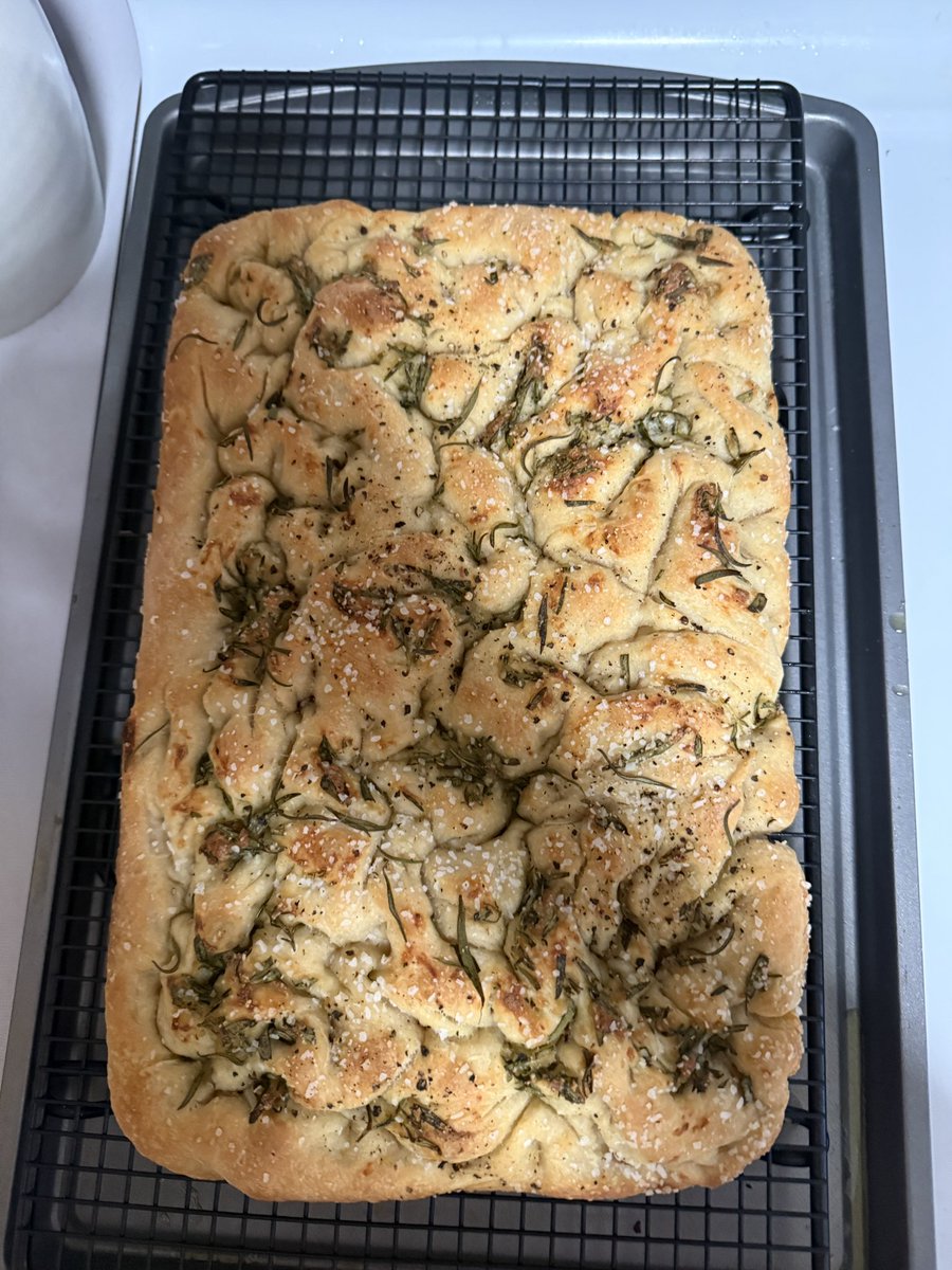 Amy Kempe (@akempe1) on Twitter photo While waiting for the <a href="/RIHouseofReps/">Rhode Island House of Representatives</a> to release the budget on Tuesday night, I decided to start a focaccia. I finally baked it off tonight (with roasted garlic and rosemary from my windowsill garden). It might be my best focaccia ever! While waiting for the <a href="/RIHouseofReps/">Rhode Island House of Representatives</a> to release the budget on Tuesday night, I decided to start a focaccia. I finally baked it off tonight (with roasted garlic and rosemary from my windowsill garden). It might be my best focaccia ever!