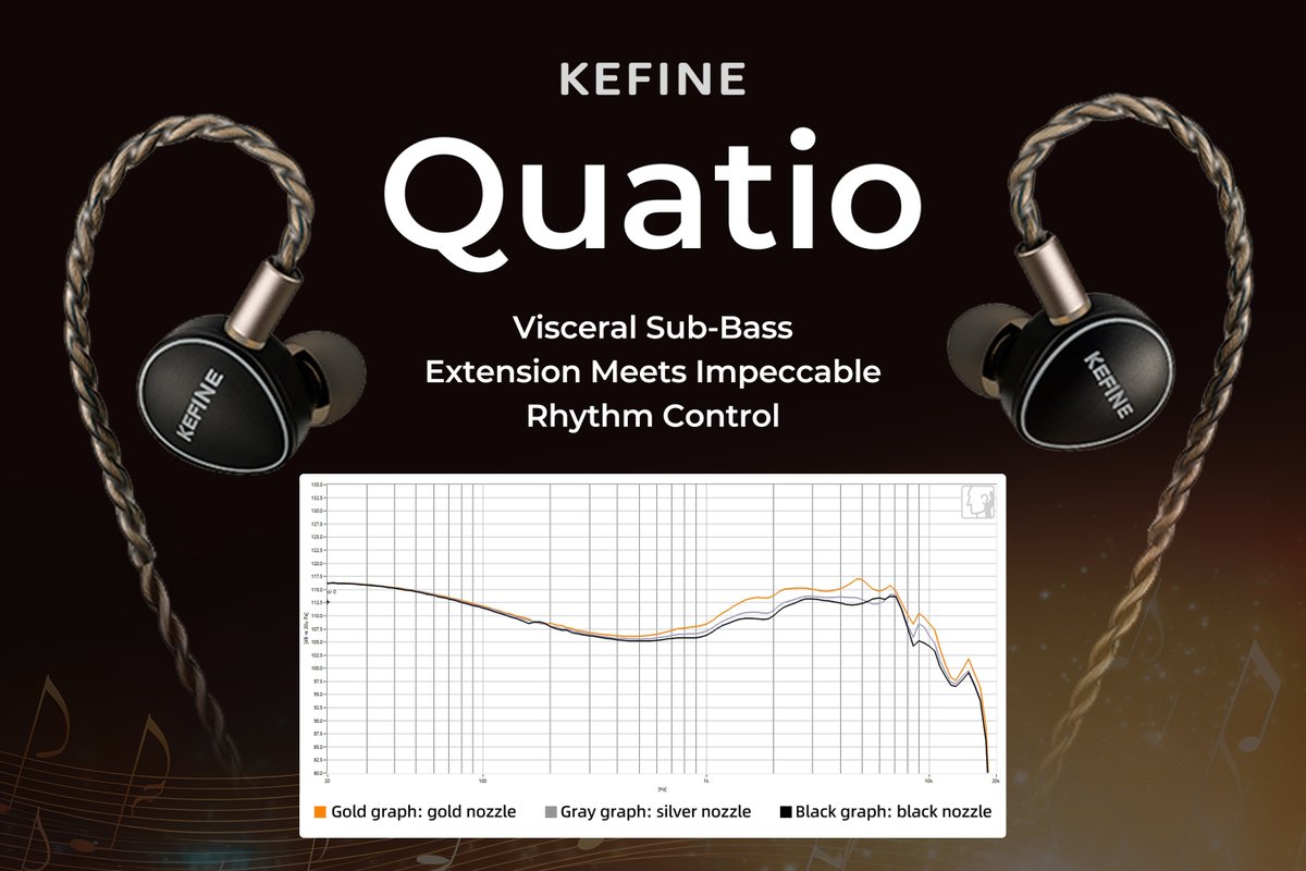 ⏳𝑹𝒆𝒗𝒆𝒂𝒍 𝑻𝒊𝒎𝒆~🥳
👏Our KEFINE Quatio precision for immersive sound!👀
🌟Deep, punchy bass | Clear mids | Smooth highs☄
#KEFINE #Quatio #QuadAudio #IEM #PerfectHarmony #audio #music #hifi