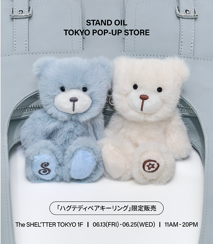 スタンドオイル standoil テディベアキーリング 大阪限定