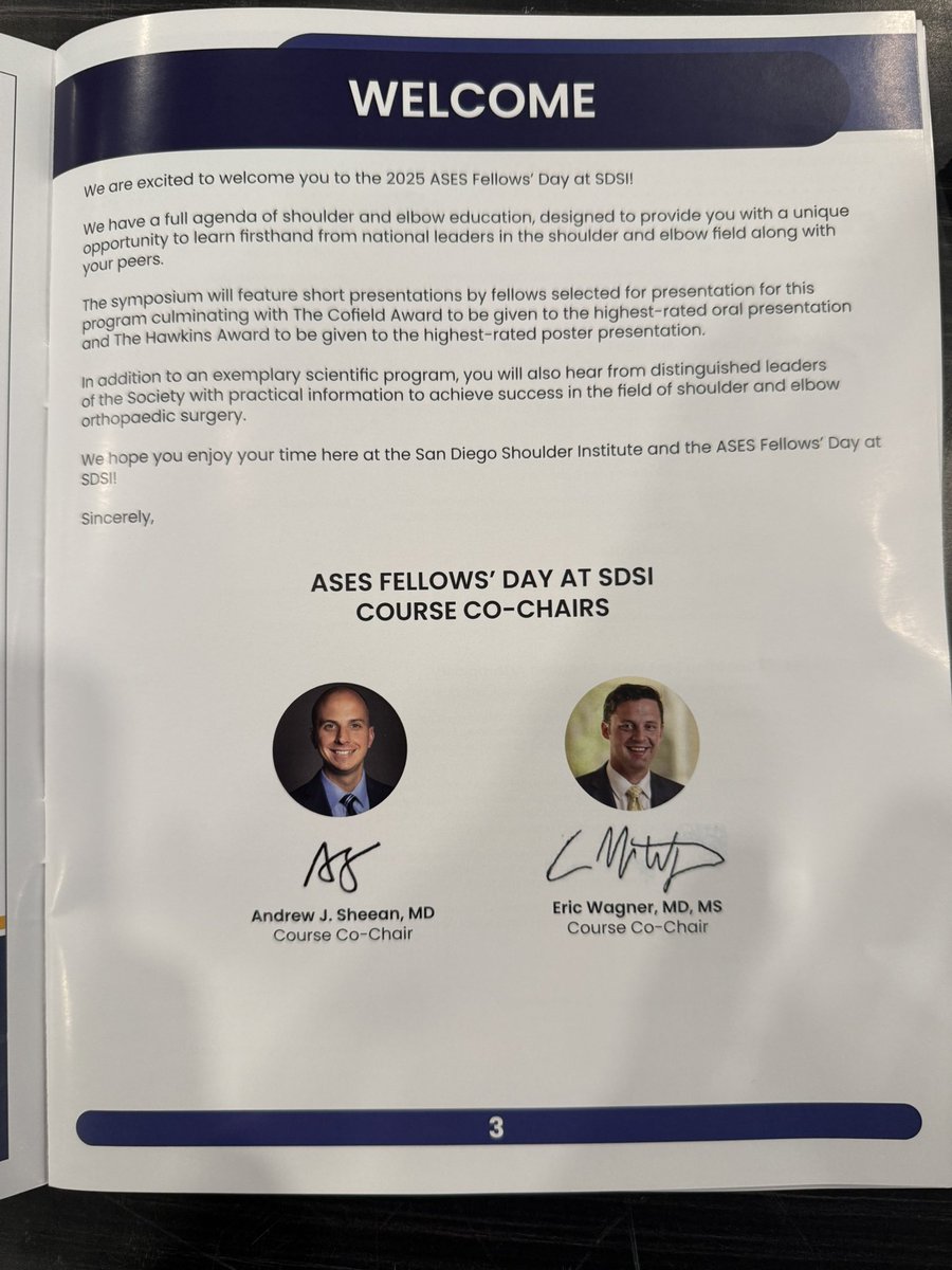 Andrew J. Sheean, MD (@andrewsheeanmd) on Twitter photo Showtime at <a href="/ASESmembers/">American Shoulder and Elbow Surgeons</a> Fellows Day! <a href="/EricWagnerMD/">Eric Wagner</a> <a href="/JSanchezSotelo/">Dr.J.Sanchez-Sotelo</a> Amazing support from <a href="/SDSICourse/">SDShoulder Institute</a>. World class faculty <a href="/DrRobHartzler/">Rob Hartzler MD</a> <a href="/H2O_SportsMD/">Brian Waterman, MD</a> <a href="/PeterChalmersMD/">Peter N. Chalmers, MD</a> <a href="/JonBarlowMD/">Dr. Jonathan Barlow</a> <a href="/MichaelAmini/">Michael Amini</a> <a href="/Orthokwenze/">Oke A Anakwenze</a> Showtime at <a href="/ASESmembers/">American Shoulder and Elbow Surgeons</a> Fellows Day! <a href="/EricWagnerMD/">Eric Wagner</a> <a href="/JSanchezSotelo/">Dr.J.Sanchez-Sotelo</a> Amazing support from <a href="/SDSICourse/">SDShoulder Institute</a>. World class faculty <a href="/DrRobHartzler/">Rob Hartzler MD</a> <a href="/H2O_SportsMD/">Brian Waterman, MD</a> <a href="/PeterChalmersMD/">Peter N. Chalmers, MD</a> <a href="/JonBarlowMD/">Dr. Jonathan Barlow</a> <a href="/MichaelAmini/">Michael Amini</a> <a href="/Orthokwenze/">Oke A Anakwenze</a>