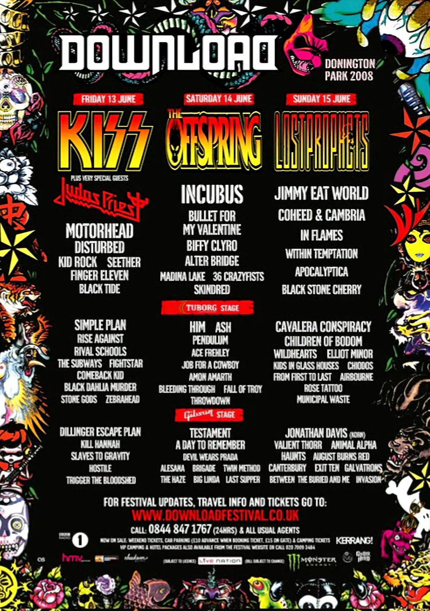 #KISSTORY: June 13, 2008 - KISS headlined opening night of the massive Download Festival in Castle Donington, England.

Have you seen KISS rock a festival? Which one?