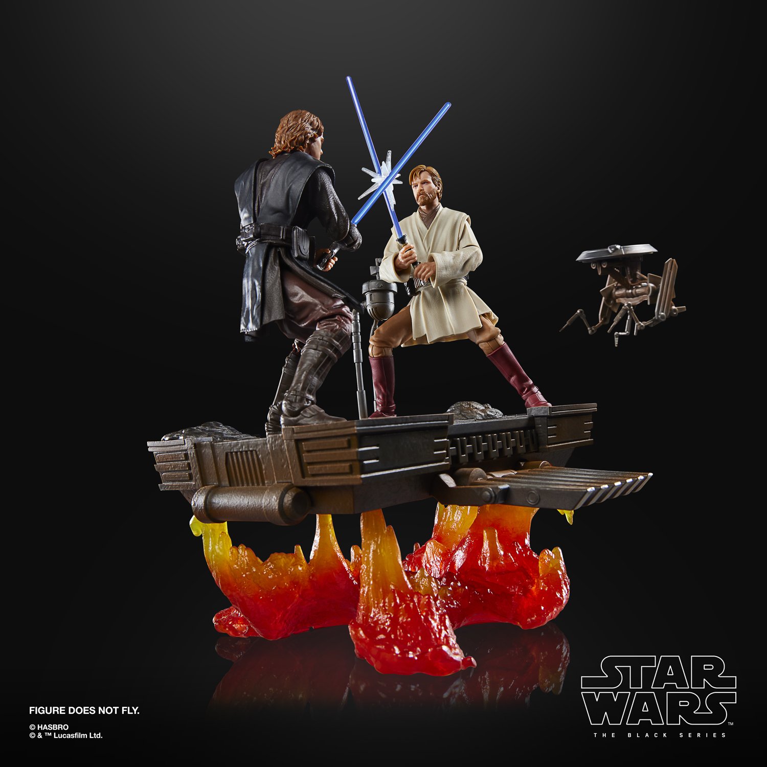 Star Wars 限定 スターウォーズ ブラックシリーズ アナキン&オビワン 正規品 スターウォーズ ブラックシリーズ 限定 オビワン