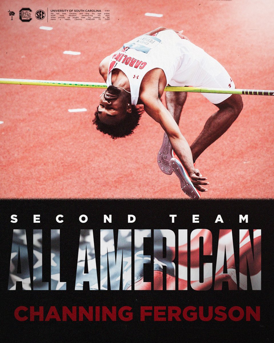 Channing takes home Second Team All-American honors in the high jump for the second consecutive year 🤙