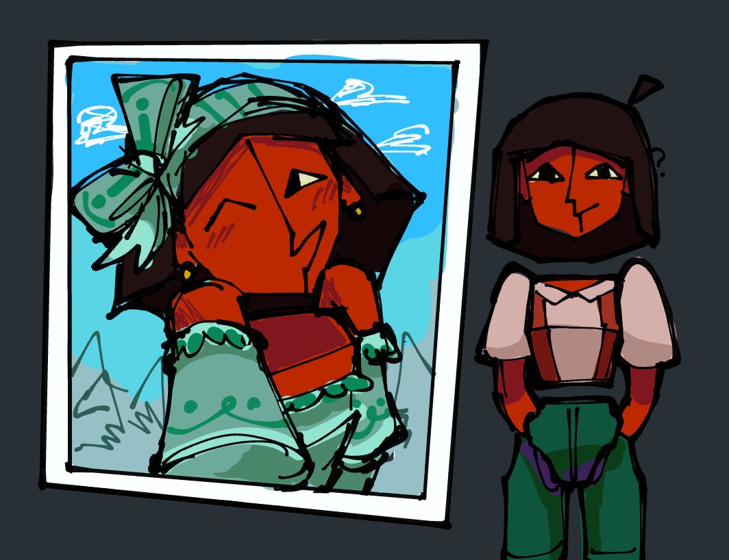 #ena #fanart  
Doodle I did while the power was out.