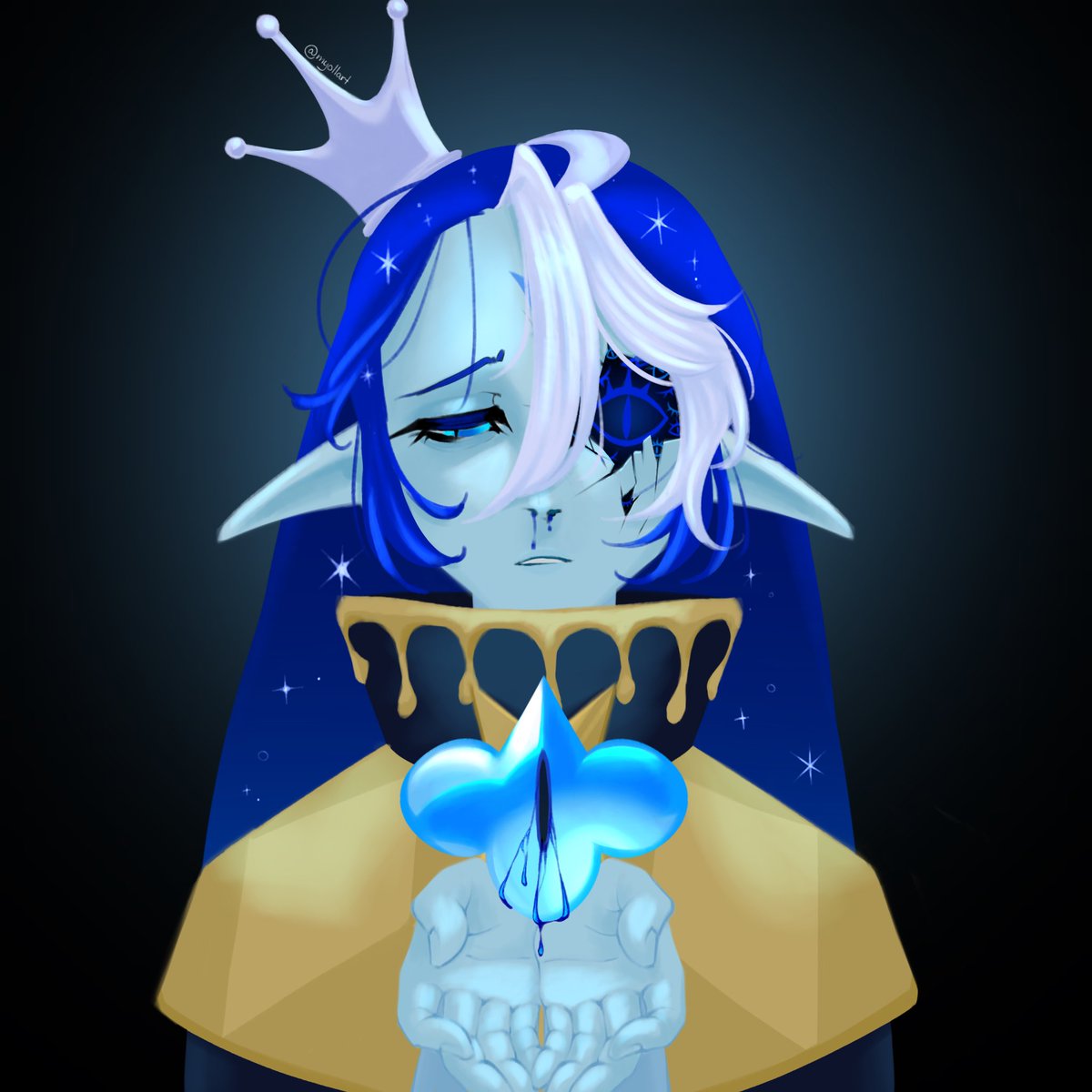 myollart's tweet photo. «it was shadow milk cookie who first shattered the peace in the dessert world with his deceit.»
#shadowmilkcoookie #fountofknowledge #crk https://t.co/JD2xZoWDTe