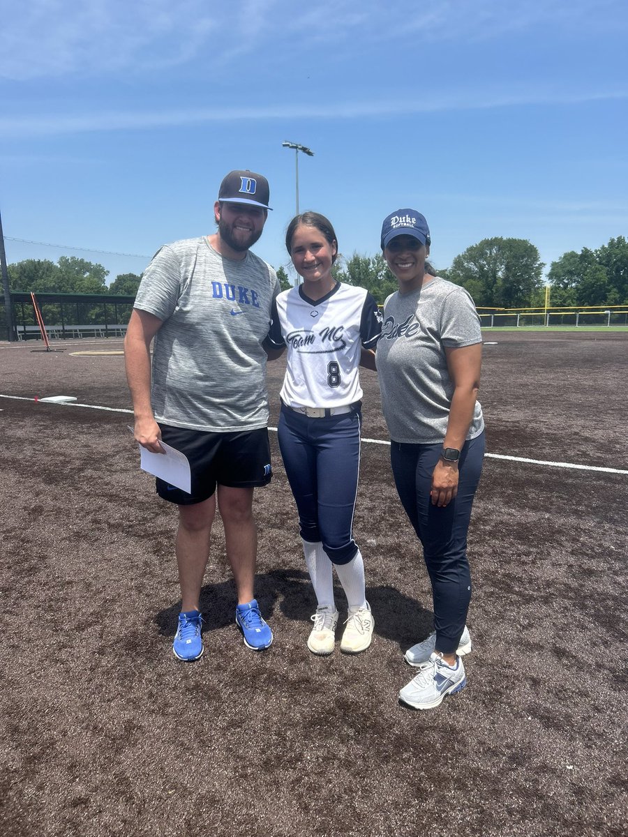 Abby Brooks (@abbybrooks2029) on Twitter photo Awesome day at the <a href="/DDSBandEvents/">Diamond Direction</a> camp in Kansas City! Had a great time learning from some of the top programs in the country. So thankful for <a href="/DukeSOFTBALL/">Duke Softball</a> coaches <a href="/DukeCoachYoung/">Marissa Young</a> and <a href="/prstaggs/">Parker Staggs</a> for taking the time to work with me! <a href="/teamnctaylor/">@teamnctaylor</a> <a href="/TeamNCSoftball/">Team North Carolina Softball</a> Awesome day at the <a href="/DDSBandEvents/">Diamond Direction</a> camp in Kansas City! Had a great time learning from some of the top programs in the country. So thankful for <a href="/DukeSOFTBALL/">Duke Softball</a> coaches <a href="/DukeCoachYoung/">Marissa Young</a> and <a href="/prstaggs/">Parker Staggs</a> for taking the time to work with me! <a href="/teamnctaylor/">@teamnctaylor</a> <a href="/TeamNCSoftball/">Team North Carolina Softball</a>