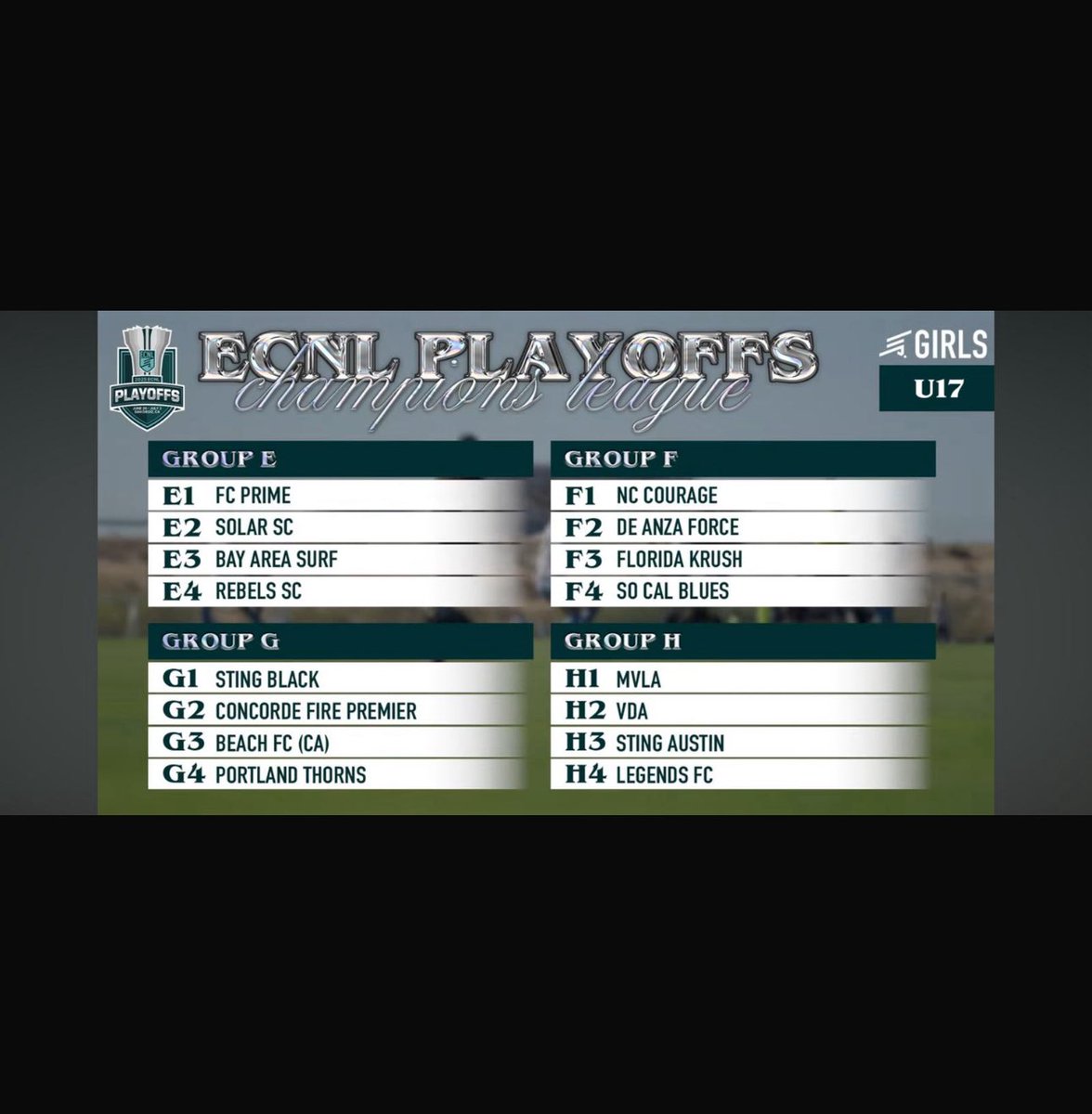 EdenCapps3's tweet photo. Tough group but we’ll be ready! https://t.co/aZjcDFiIk5