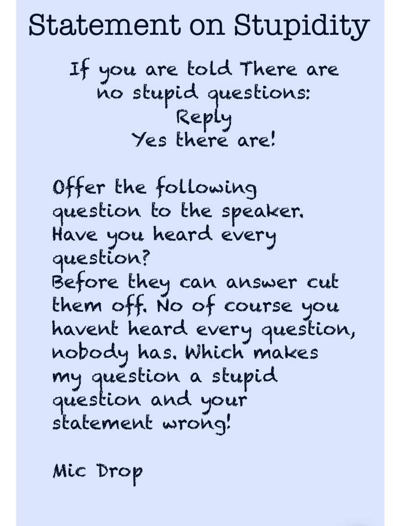 MyndWaves's tweet image. #StupidQuestions #StupidPeople
#Open Letter to the #ignorant