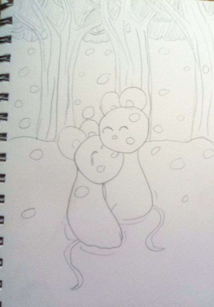 Snow hugs 

#art #artist #artsy #ArtistOnTwitter #Artistsonx #artlover #winter #illustration #sketchbook #sketch #cute #kawaii #tiny #mini