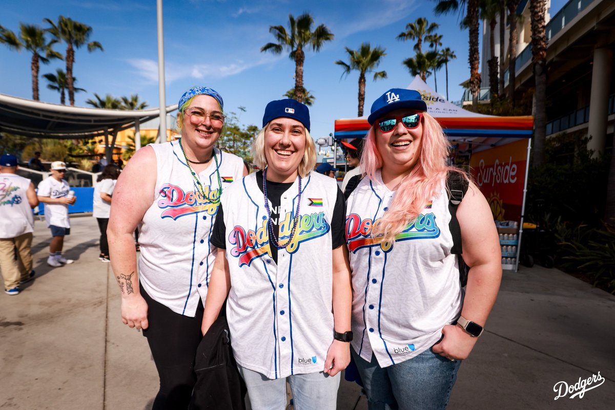 It’s LGBTQ+ Pride Night at Dodger Stadium! 🏳️‍🌈