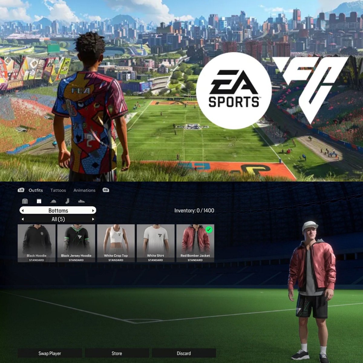 "EAFC"

Porque anunciaron que el juego tendrá un mundo abierto donde será posible que un jugador arme su carrera y tenga su propia casa, auto, que compre ropa en tiendas y hasta pueda administrar su dinero. Se cumplió el sueño de los pibes, el GTA del fútbol, sonríe el mundo.