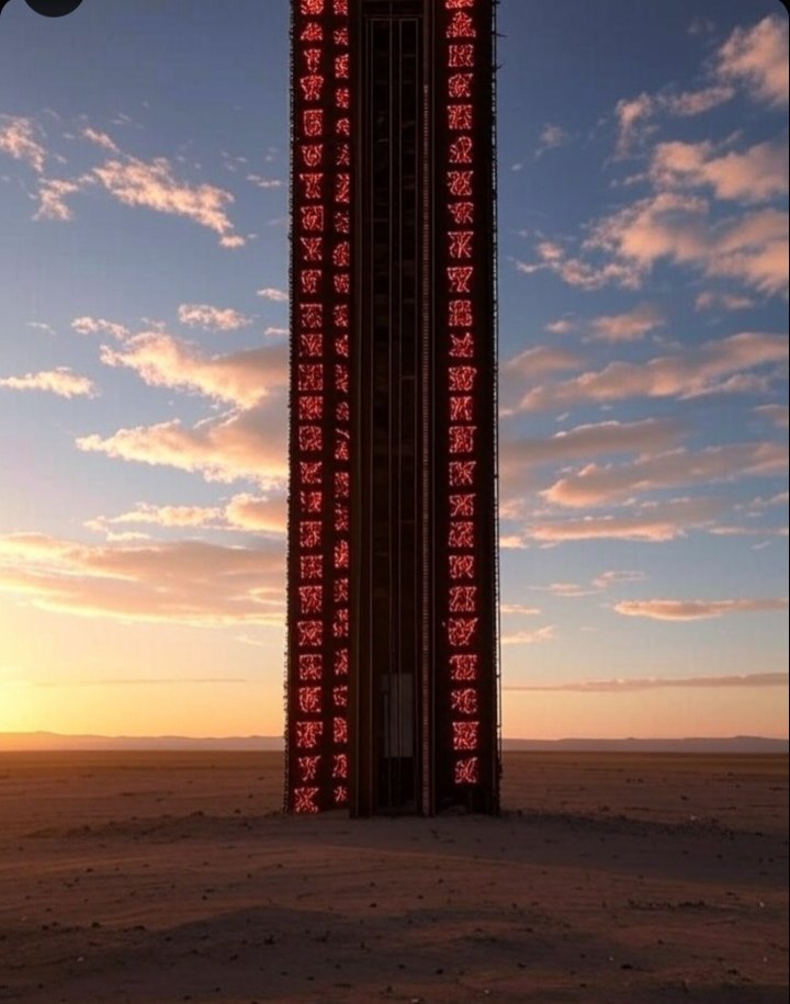 DoormanForCats's tweet image. FLASH FICTION FRIDAY

THE IRON TOWER

Even from a far distance it could be seen as a thread piercing the heavens, curving into infinity. The hawk and the eagle seemed to hug the earth and the highest cloud like a morning fog against its eotenous reach.