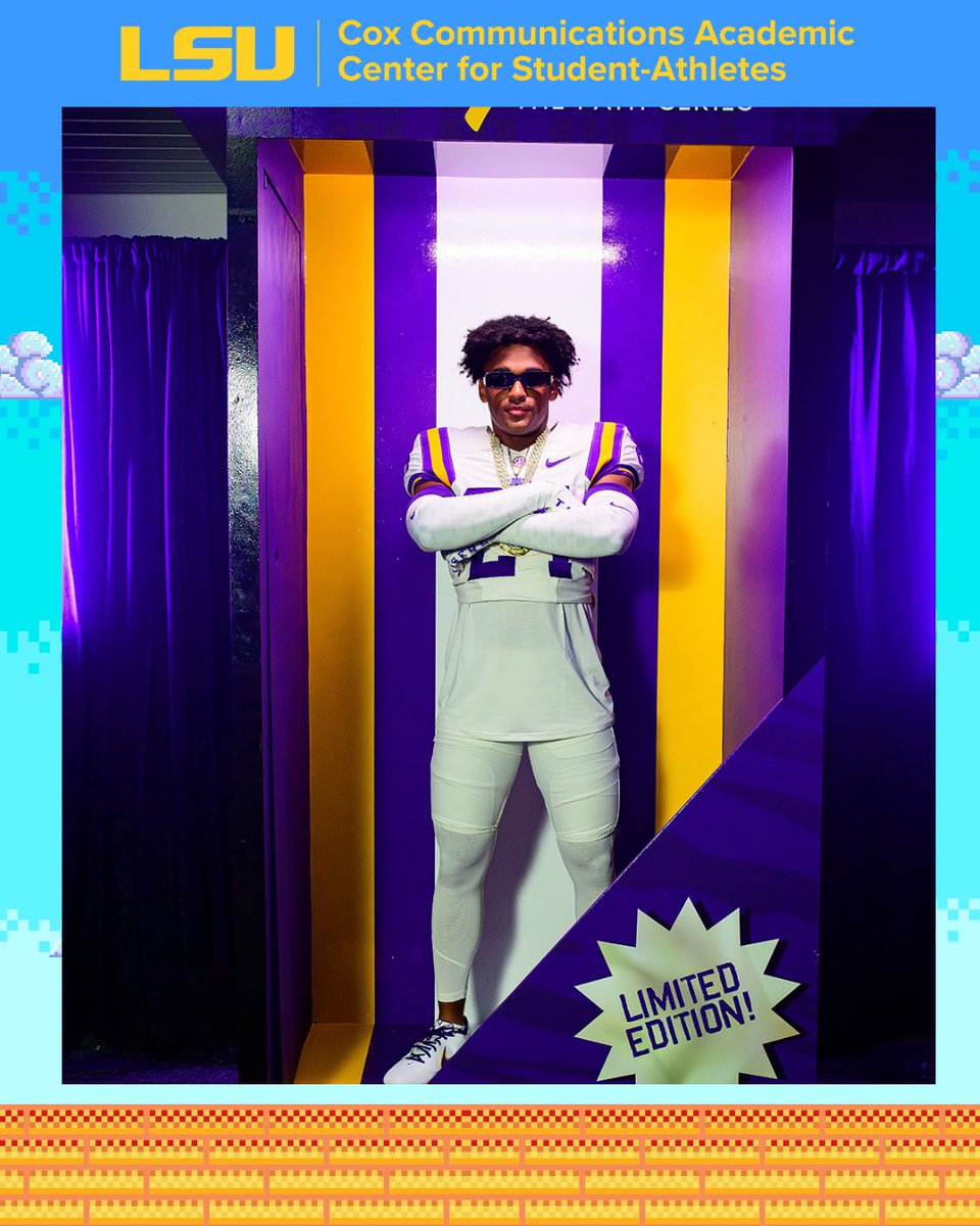 LSUAcademicCenter (@lsuacademicctr) on Twitter photo It's Get Fresh Friday!๐๐ฅ
First up is Jacob Bradford from <a href="/LSUfootball/">LSU Football</a>!
A quote that stands out to him is from Michael Jordan. '"I can accept failure, but I can't accept not trying.' This quote has always been in my room since I was little and I try to live be it everyday." It's Get Fresh Friday!๐๐ฅ
First up is Jacob Bradford from <a href="/LSUfootball/">LSU Football</a>!
A quote that stands out to him is from Michael Jordan. '"I can accept failure, but I can't accept not trying.' This quote has always been in my room since I was little and I try to live be it everyday."