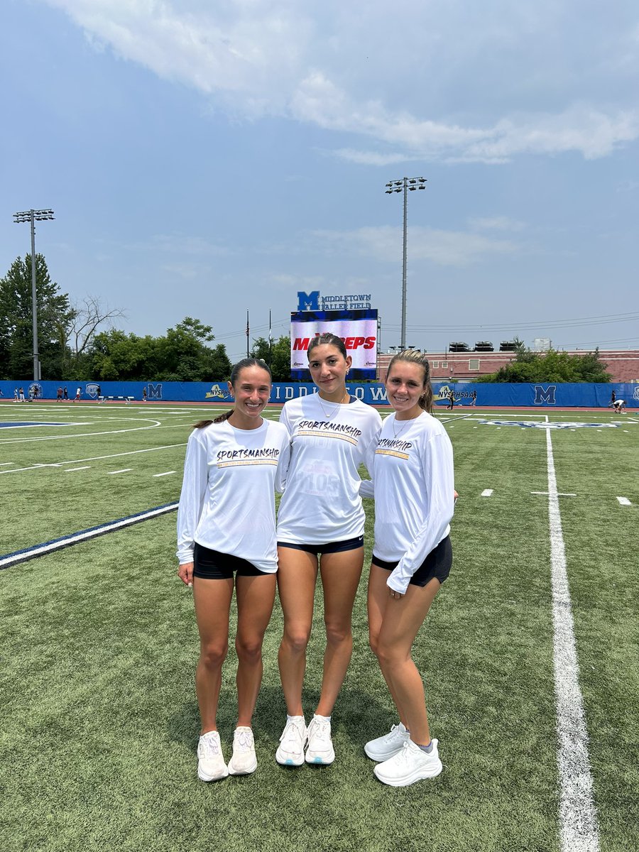 Great start to day 1 at the state meet. <a href="/SophiaMcinnes/">Soph</a> wins her 10th state championship in the 800 m run with a time of 2:06.14. That time is good for a new Suffolk County Record. 
Next up 1500 and 4x800 tomorrow!
<a href="/BBPathletics/">BBP Athletics</a> <a href="/bbpboosterclub/">BBPBoosterClub</a> <a href="/BBPSchools/">Bayport-Blue Point</a>