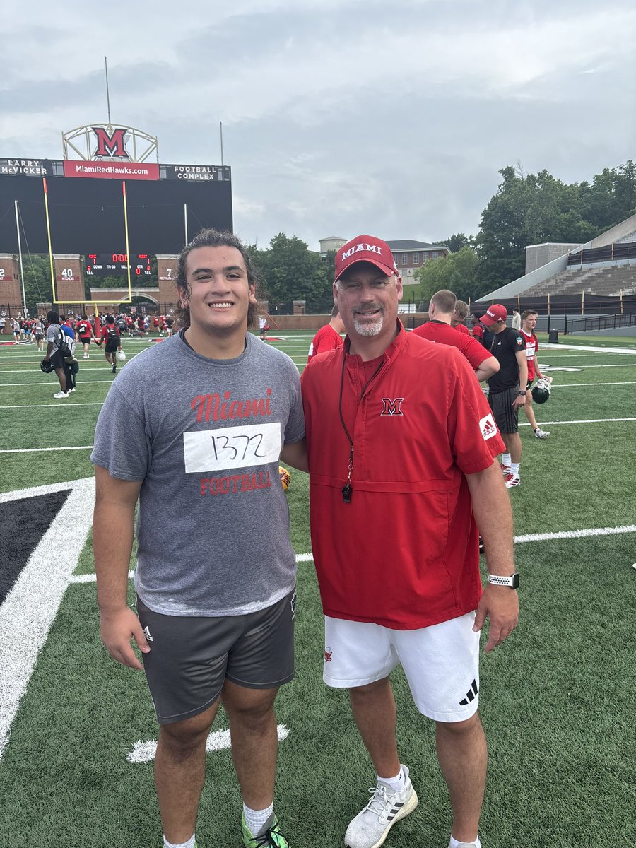 Kaleo Keur (@kaleokeur) on Twitter photo Had a great time competing today <a href="/MiamiOHFootball/">Miami Football</a> with their Academic Mega Camp. Thank you to all the coaches and schools in attendance today. <a href="/Coachjpatton/">James Patton</a> <a href="/CoachElfers/">Josh Elfers</a> <a href="/CoachGrant74/">Ian Grant</a> <a href="/CoachOeser/">Max Oeser</a> <a href="/CoachCP26/">Coach Chris Pritchett</a> <a href="/CoachStokes_HC/">Ryan Stokes</a> Had a great time competing today <a href="/MiamiOHFootball/">Miami Football</a> with their Academic Mega Camp. Thank you to all the coaches and schools in attendance today. <a href="/Coachjpatton/">James Patton</a> <a href="/CoachElfers/">Josh Elfers</a> <a href="/CoachGrant74/">Ian Grant</a> <a href="/CoachOeser/">Max Oeser</a> <a href="/CoachCP26/">Coach Chris Pritchett</a> <a href="/CoachStokes_HC/">Ryan Stokes</a>