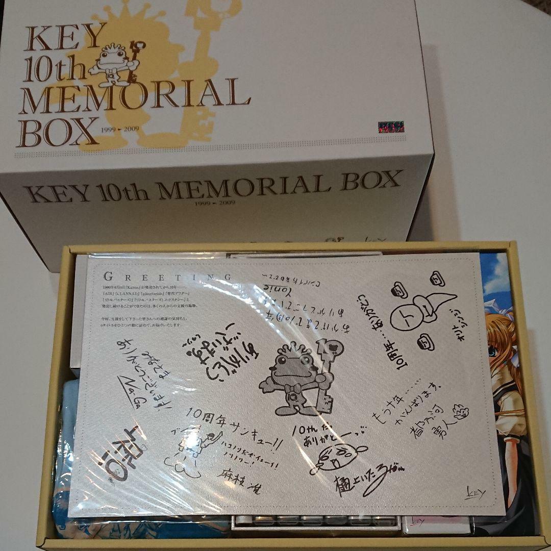 その他 key 10th memorial box NEW KEY 10th MEMORIAL BOX Kanon AIR PC Clannad Little