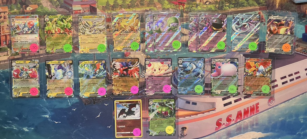 🥪 CONSIGNMENT LEFTOVERS 🥪

Condition - NM unless otherwise noted 

$1 PWE (6 Cards Max/Buyers Risk)
$5 BMWT

Comment to claim. If I like your comment the item is yours. Please claim responsibly. 

PayPal, Zelle, CA &amp; Venmo (friends and family only) 

US Only