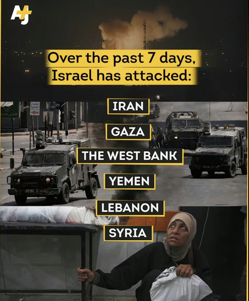 Which other flag gets to bomb 6 places in 7 days and still walk away crying victim? 🤮

Unbelievable.