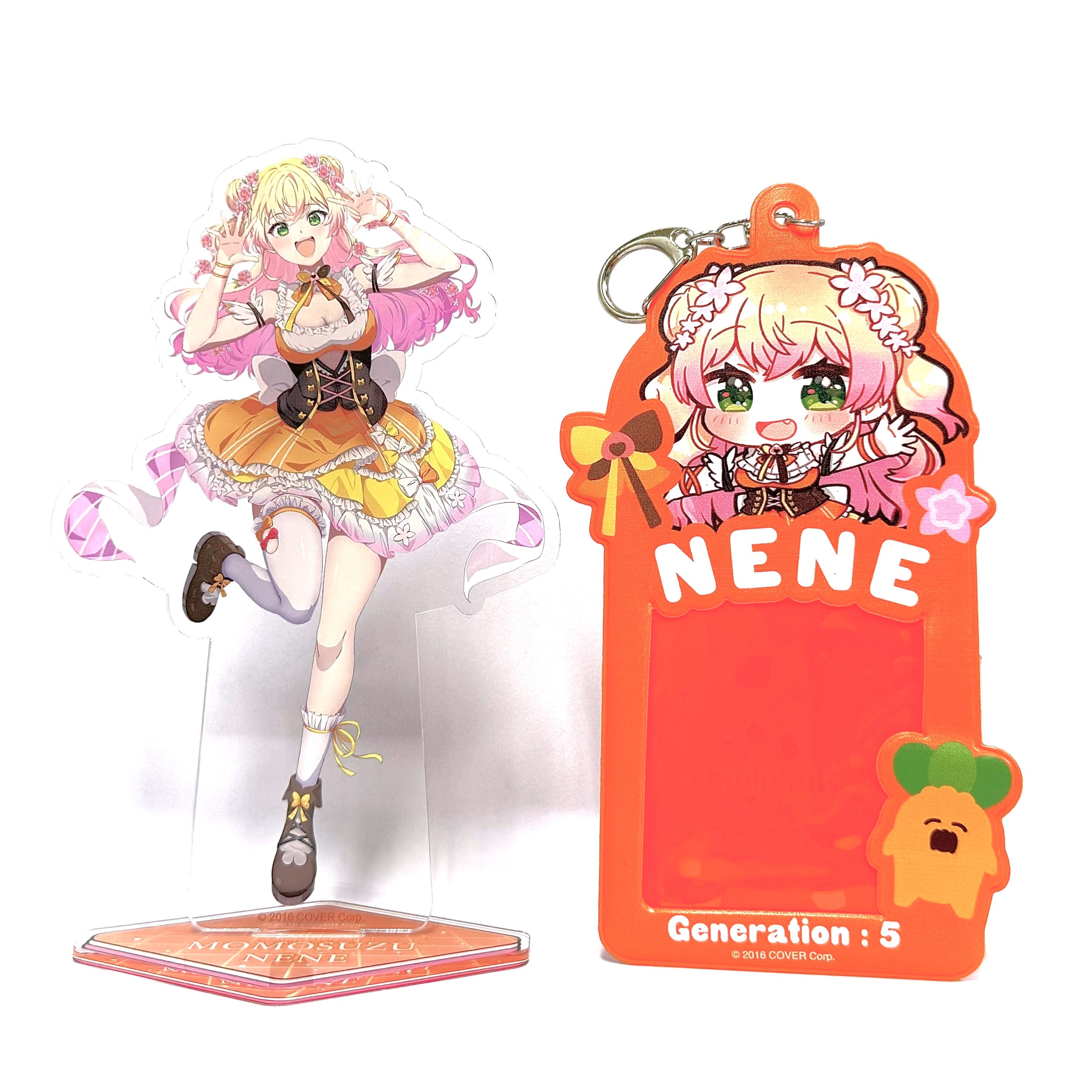 ジョイポリス ホロマッチ 桃鈴ねね A5クリアファイル ボイス