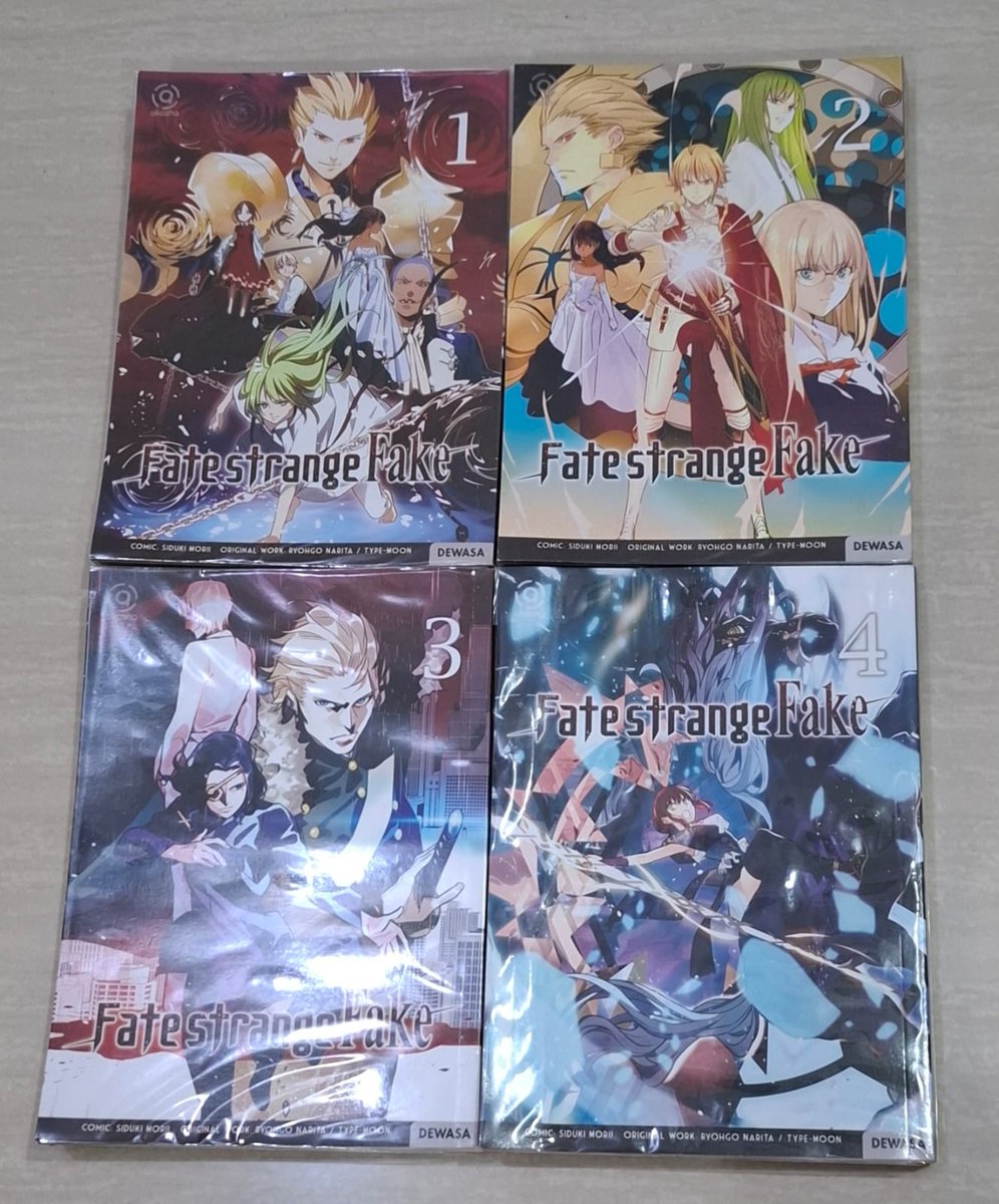 takagi_kaze's tweet image. Wts novel dan komik Fate Strange Fake, ada bonus official dan sudah disampul plastik
Link co:
shopee.co.id/bellalisahouse