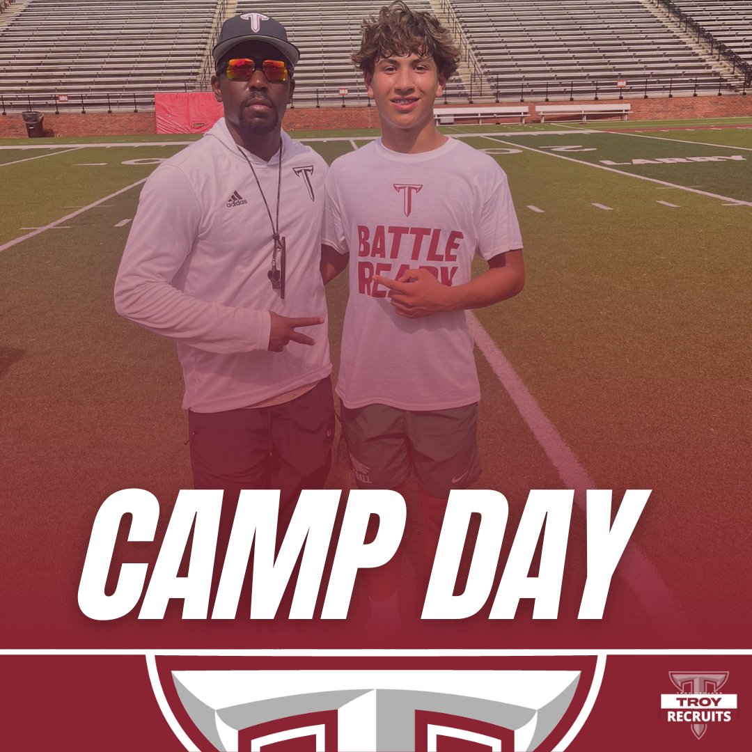 TroyReport (@troy_report) on Twitter photo SUMMER CAMP: C/O 2029 5’8 150lbs DB/RB/WR Silas Mendoza <a href="/Silas_Mendoza1/">Silas Mendoza0️⃣</a> from South Walton High School attended the June 13th session.
He said he had a great time at the Troy Football Camp! Huge thanks to <a href="/CoachTreyPage4/">Trey Page</a> and <a href="/CoachCoopp/">Brandon R Cooper</a> for the opportunity and coaching.
Felt SUMMER CAMP: C/O 2029 5’8 150lbs DB/RB/WR Silas Mendoza <a href="/Silas_Mendoza1/">Silas Mendoza0️⃣</a> from South Walton High School attended the June 13th session.
He said he had a great time at the Troy Football Camp! Huge thanks to <a href="/CoachTreyPage4/">Trey Page</a> and <a href="/CoachCoopp/">Brandon R Cooper</a> for the opportunity and coaching.
Felt