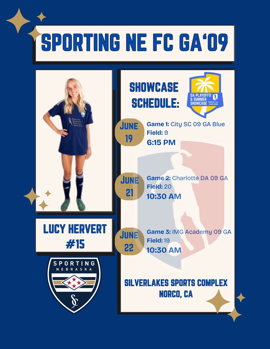 Lucy Hervert (@lucy_hervert) on Twitter photo Iโm excited to head to California Wednesday for the GA summer showcase. <a href="/GAcademyLeague/">Girls Academy</a> canโt wait to see you there! <a href="/SNFCGirlsGA/">SportingNEGirlsGA</a> <a href="/SportingNE_FC/">SportingNebraskaFC</a> <a href="/ImYouthSoccer/">ECNL/GA/Recruiting/College Soccer</a> Iโm excited to head to California Wednesday for the GA summer showcase. <a href="/GAcademyLeague/">Girls Academy</a> canโt wait to see you there! <a href="/SNFCGirlsGA/">SportingNEGirlsGA</a> <a href="/SportingNE_FC/">SportingNebraskaFC</a> <a href="/ImYouthSoccer/">ECNL/GA/Recruiting/College Soccer</a>