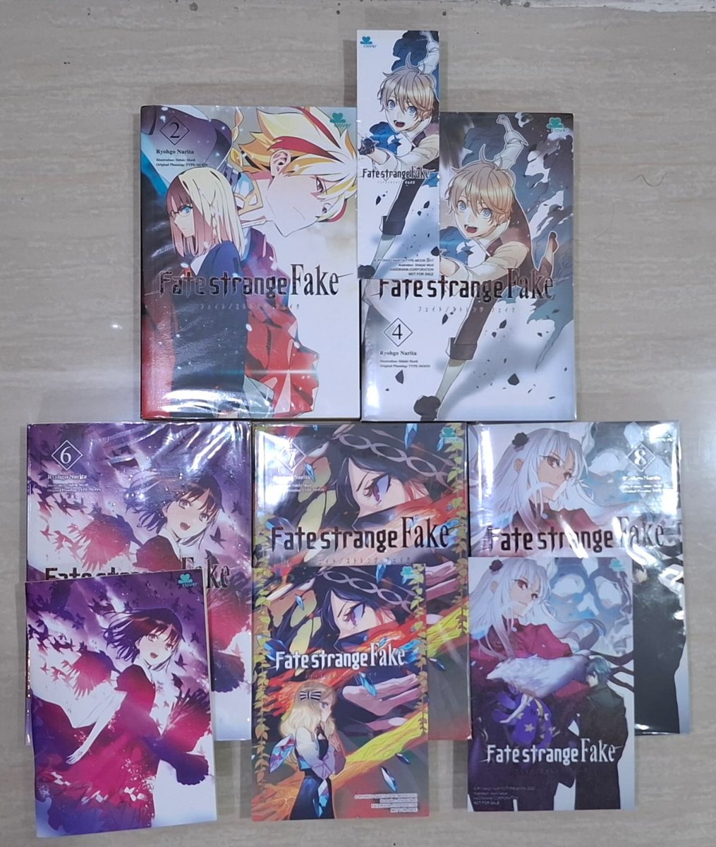 takagi_kaze's tweet image. Wts novel dan komik Fate Strange Fake, ada bonus official dan sudah disampul plastik
Link co:
shopee.co.id/bellalisahouse