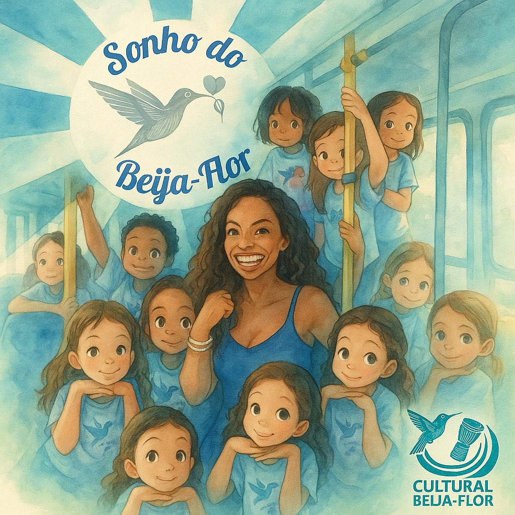 🎉 No dia 7/6, aniversário de Anísio Abraão David, nasceu o Sonho do Beija-Flor, a escola mirim da Beija-Flor! 

Com estreia marcada para 2026 na Sapucaí, terá como presidente Selminha Sorriso.

Um sonho que forma e transforma! 
#SonhoDoBeijaFlor 🩵✨
