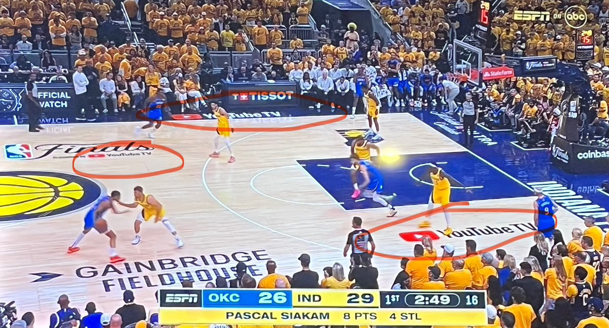 Jake_Thigpen's tweet image. Ok, we get it @NBA. The Finals are sponsored by @YouTubeTV