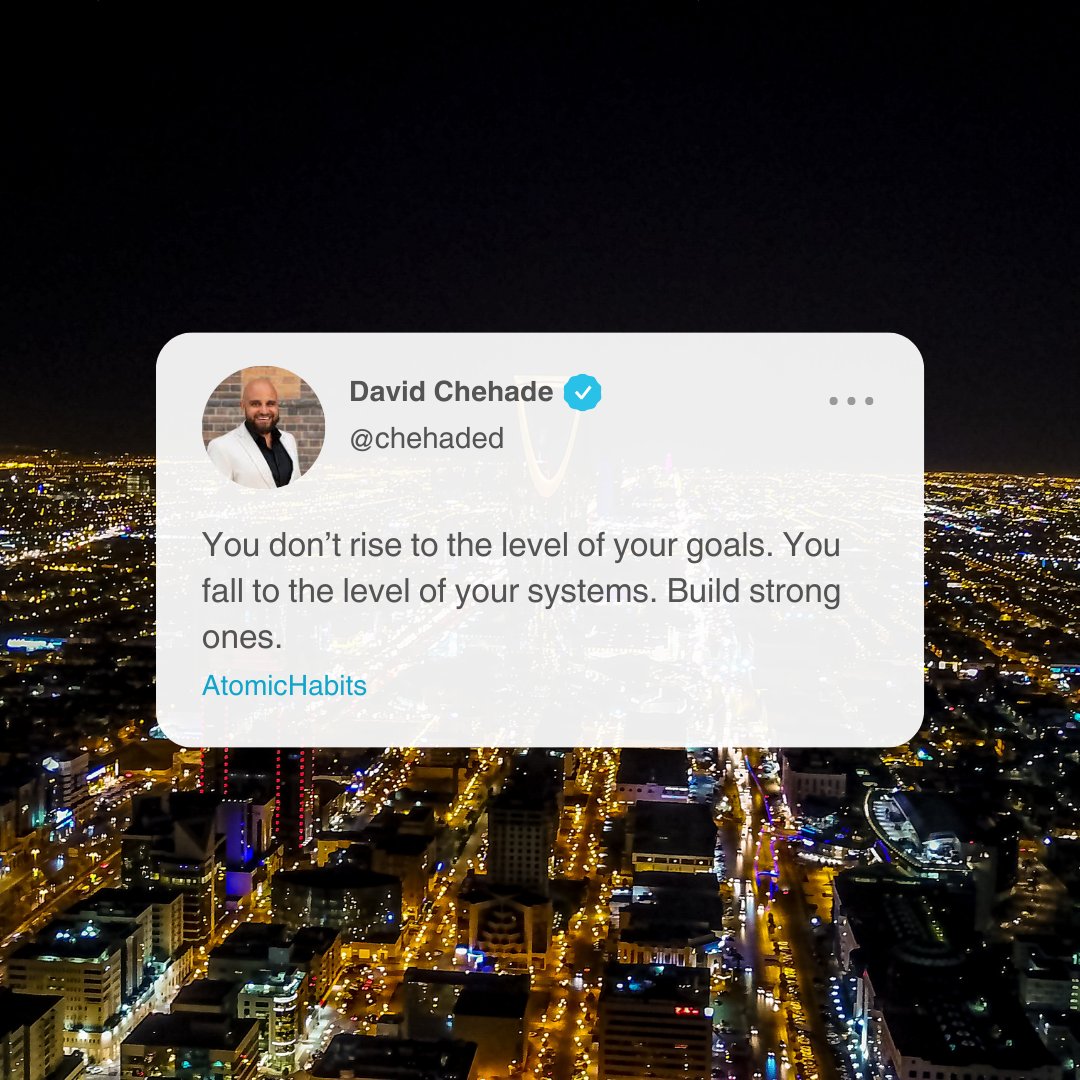 Chehaded's tweet image. Success isn&apos;t about working harder. It&apos;s about building better systems.
In business, life, and investing — consistency beats intensity.
🔑 Key tip: Automate what you repeat.
Your future self will thank you.
#WealthCreation #SystemsOverHustle #MindsetShift