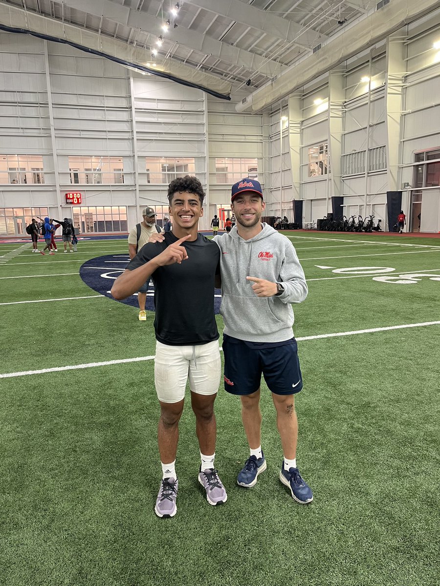Madoxx ‘Oxx’ Davis (@madoxxdavis) on Twitter photo BLESSED to receive my third offer to Ole Miss!! Thank you Coaches <a href="/CoachGMcDonald/">George McDonald</a> <a href="/Lane_Kiffin/">Lane Kiffin</a> <a href="/CoachSJordan/">Sawyer Jordan</a> for taking the time to meet with me. Also ran a 4.42 40Yard. 🙏🏾 #RisingSophmore #BackToWork #MoreWorkToDo <a href="/OhioStateFB/">Ohio State Football</a> <a href="/CHSHurricaneFB/">CartersvilleFootball</a> <a href="/CartersvilleFB/">Cartersville FB Recruiting</a> <a href="/najehwilk/">Najeh Wilkins</a> BLESSED to receive my third offer to Ole Miss!! Thank you Coaches <a href="/CoachGMcDonald/">George McDonald</a> <a href="/Lane_Kiffin/">Lane Kiffin</a> <a href="/CoachSJordan/">Sawyer Jordan</a> for taking the time to meet with me. Also ran a 4.42 40Yard. 🙏🏾 #RisingSophmore #BackToWork #MoreWorkToDo <a href="/OhioStateFB/">Ohio State Football</a> <a href="/CHSHurricaneFB/">CartersvilleFootball</a> <a href="/CartersvilleFB/">Cartersville FB Recruiting</a> <a href="/najehwilk/">Najeh Wilkins</a>