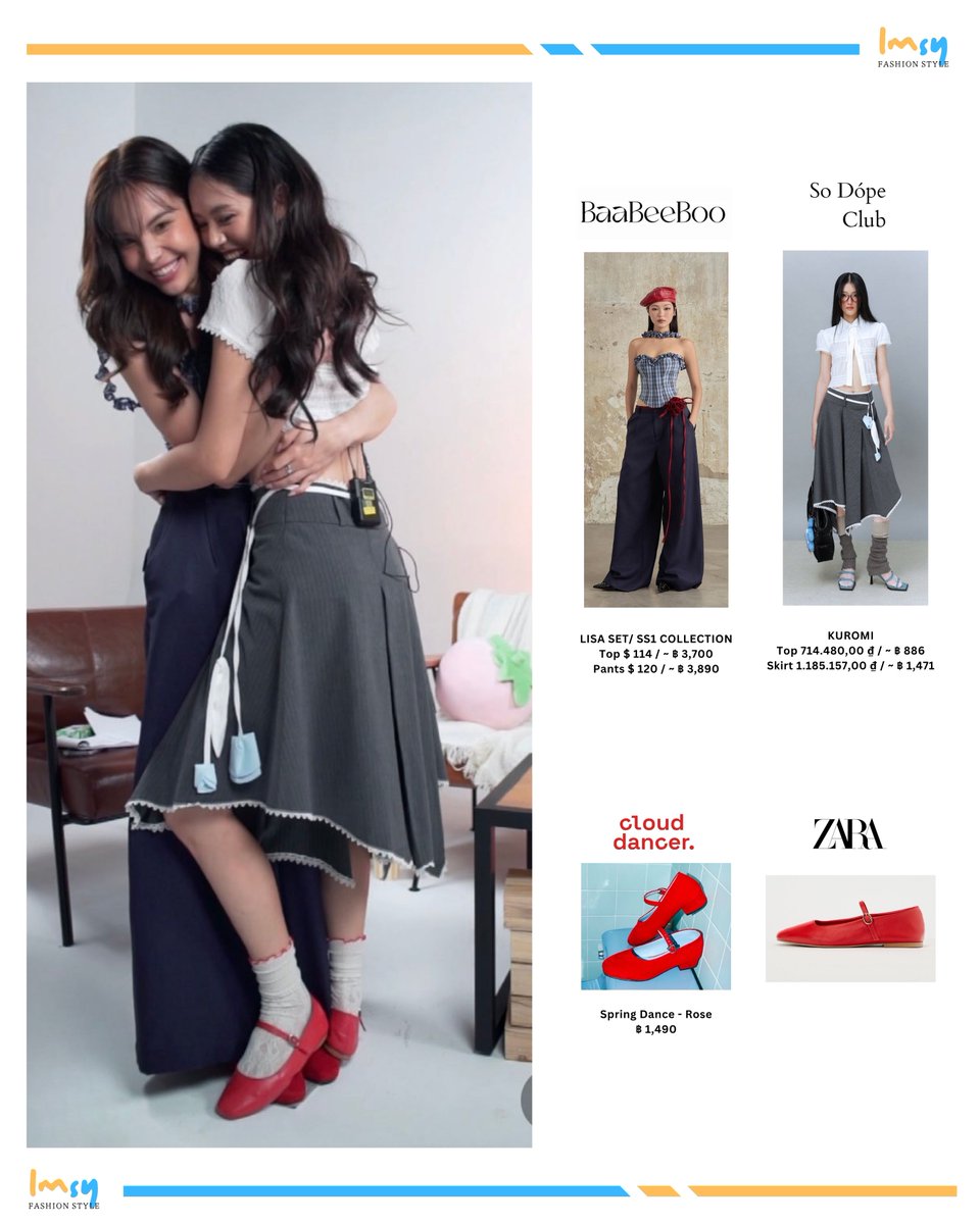 250613 | LOOKMHEE &amp; SONYA
LMSY MIDATO LIVE
 
#SoDopeClub
KUROMI TOP
KUROMI SKIRT

Shoes from <a href="/ZARA/">ZARA</a>

#BaaBeeBooClub
LISA SET/ SS1 COLLECTION

#CloudDancer
🩰 Spring Dance - Rose

#MIDATOxLMSY
#LMSY #ลูกหมีซอนญ่า 
#LMSYStyle