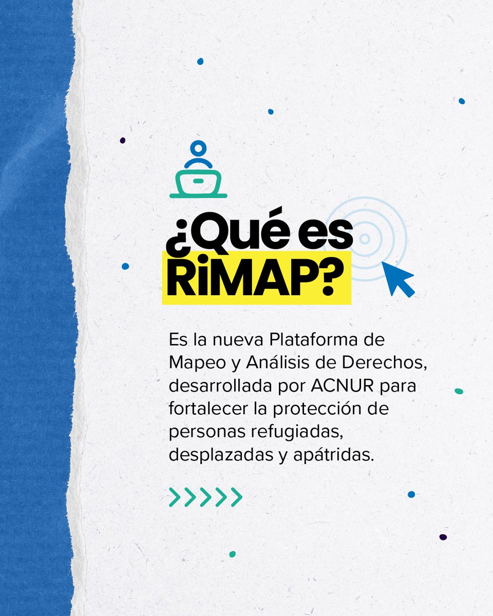 ACNURPeru's tweet photo. Ya está en línea #RiMAP, la Plataforma de ACNUR sobre Mapeo y Análisis de Derechos. Compila normativas nacionales sobre protección de refugiados, solicitantes de la condición de refugiado, desplazados internos y apátridas. Conócela: https://t.co/WIccuCOt49 https://t.co/F8HdDXwaGy