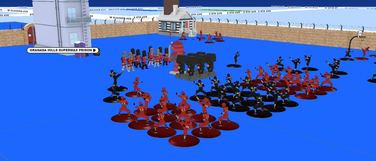 Swarley129's tweet image. Inside Granada Hill Supermax – Hyde Park, LA 🔒
Never looked better from this new POV.
Wall to wall Ninjas, exactly where they belong – locked up and outta the real world.
No more havoc on the everyday @UplandMe player
. Justice served. 📷