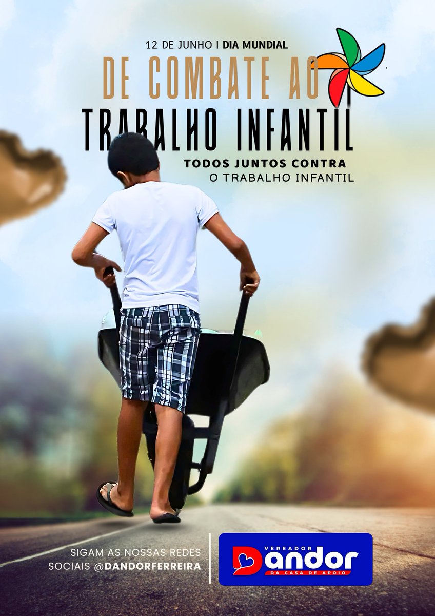 Todos juntos contra o Trabalho Infantil,Dia Mundial de Combate ao Trabalho Infantil <a href="/carlosbrandaoma/">Carlos Brandão 🇧🇷</a> <a href="/cristiane_varao/">Cristiane Varão</a>