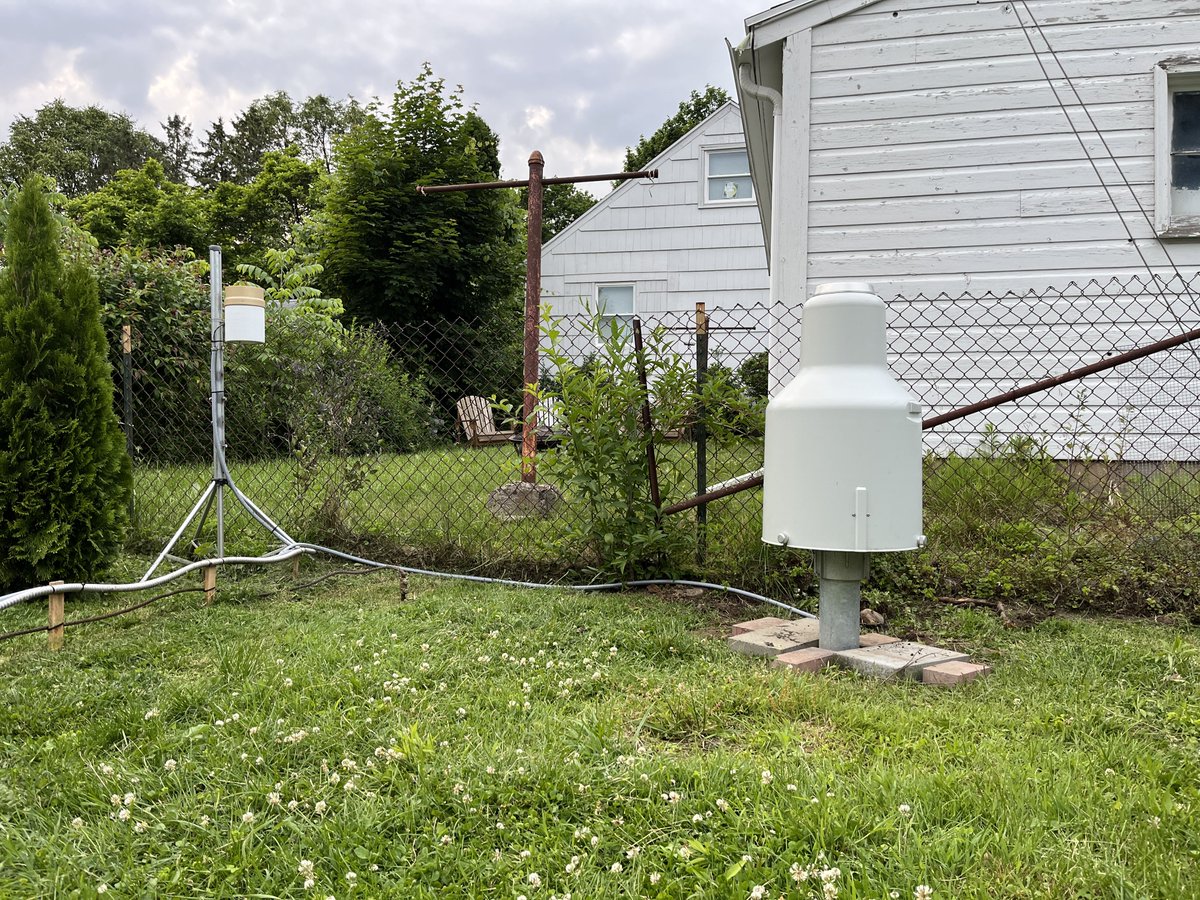 Sam Cherubin (@samcherubin) on Twitter photo Added a Pluvio2 rain gauge to my setup. It was pulled from a <a href="/nysmesonet/">NYS Mesonet at UAlbany</a> site due to false precip, but has been tested and passed the accuracy test with a 0.001” deviation.
Will compare it with the tipping bucket for real-time precip QA/QC. Added a Pluvio2 rain gauge to my setup. It was pulled from a <a href="/nysmesonet/">NYS Mesonet at UAlbany</a> site due to false precip, but has been tested and passed the accuracy test with a 0.001” deviation.
Will compare it with the tipping bucket for real-time precip QA/QC.
