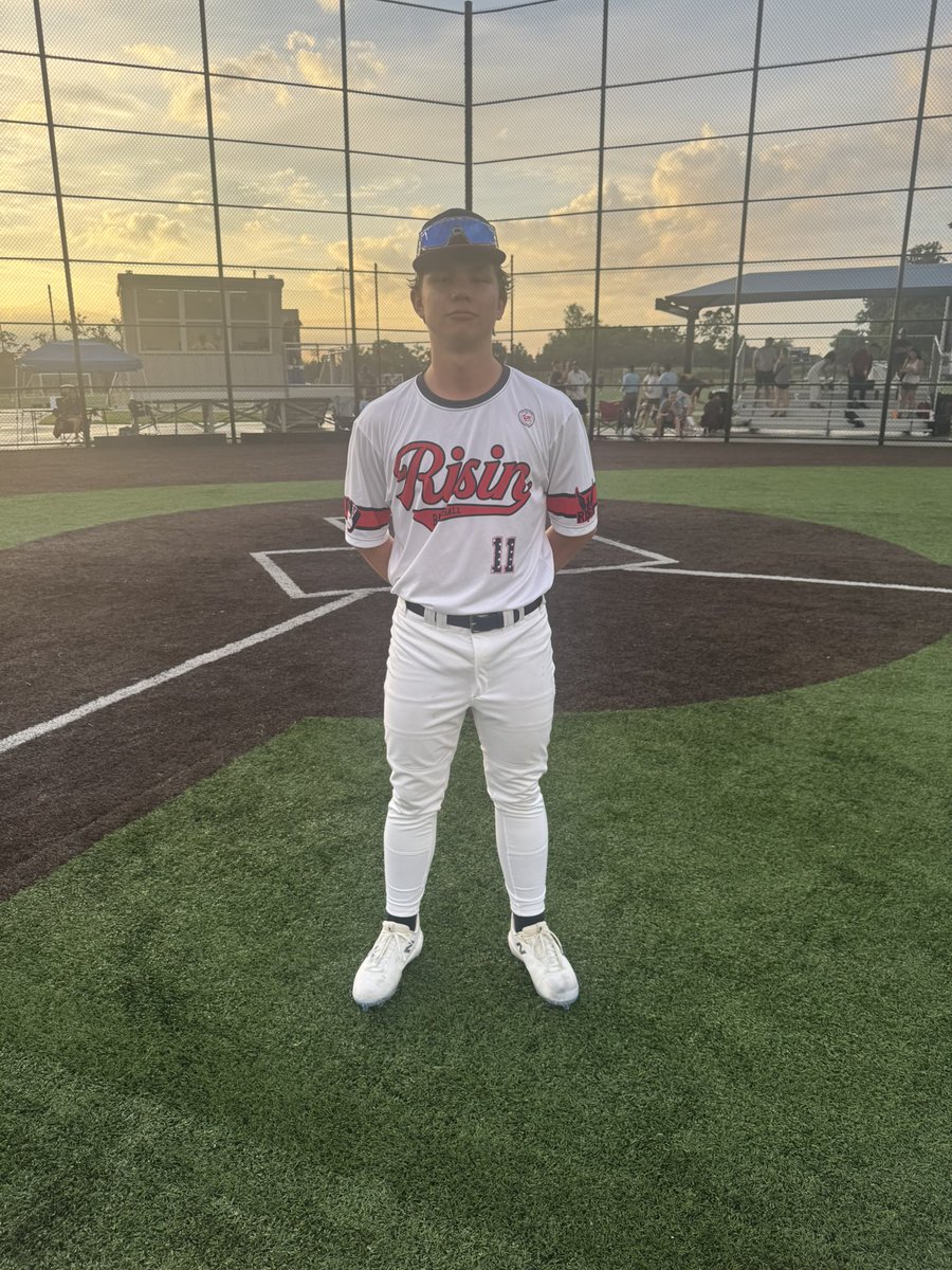 ChadWolffClassic (@cwc_arkansas) on Twitter photo (Risin baseball Stanley) 16
(Kickapoo 16 U) 7
Player of game Rylan Kyklinski
3-3, 4 RBIs,1 Home run 1 double 1 single.
<a href="/RisinBaseball/">Risin Baseball</a> (Risin baseball Stanley) 16
(Kickapoo 16 U) 7
Player of game Rylan Kyklinski
3-3, 4 RBIs,1 Home run 1 double 1 single.
<a href="/RisinBaseball/">Risin Baseball</a>